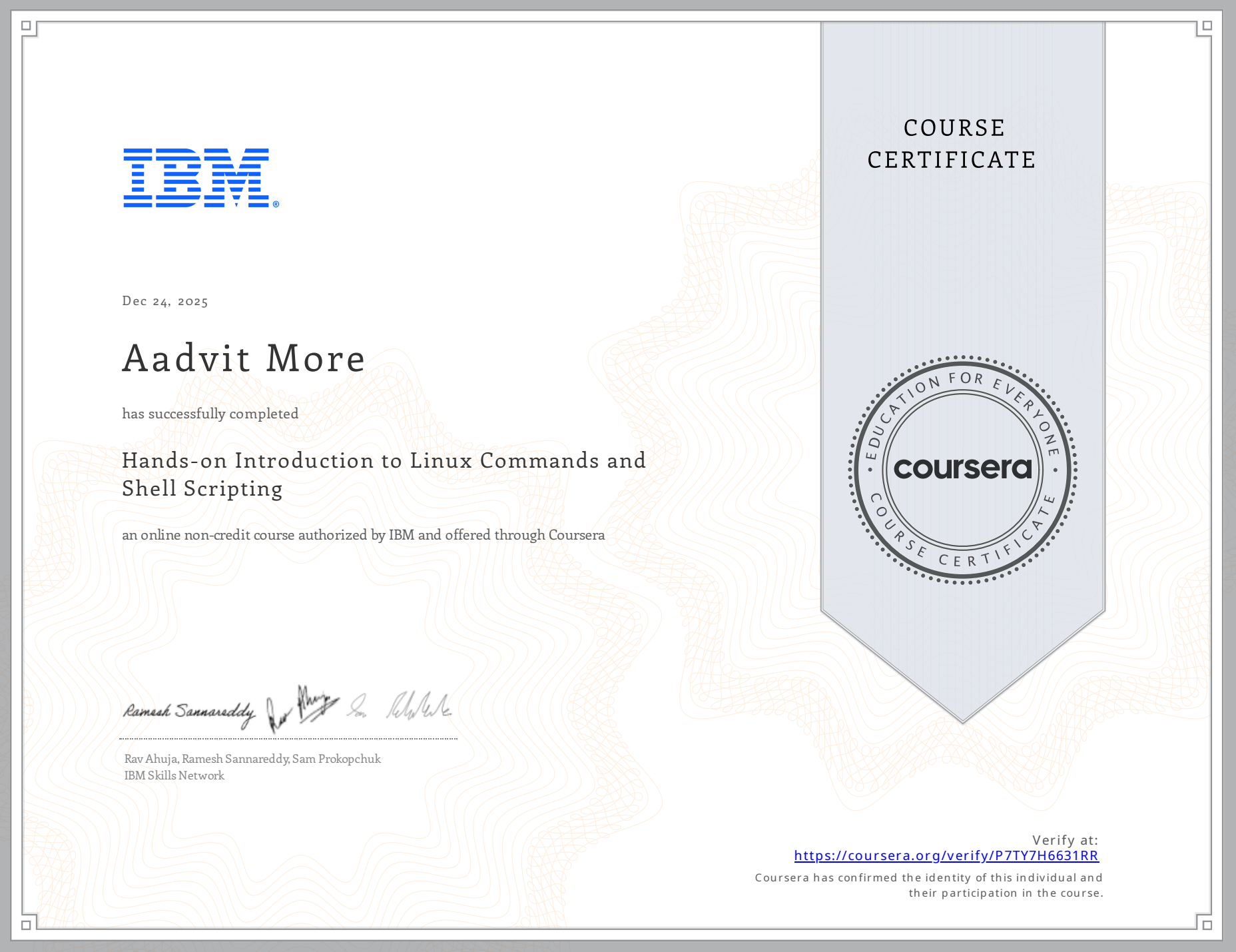 Certification 6